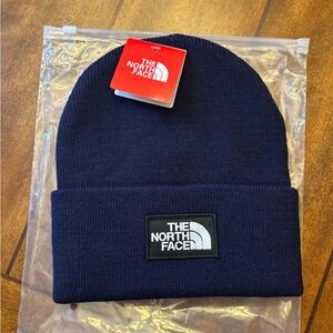 The North Face Men's Dark Blue Knit Hat